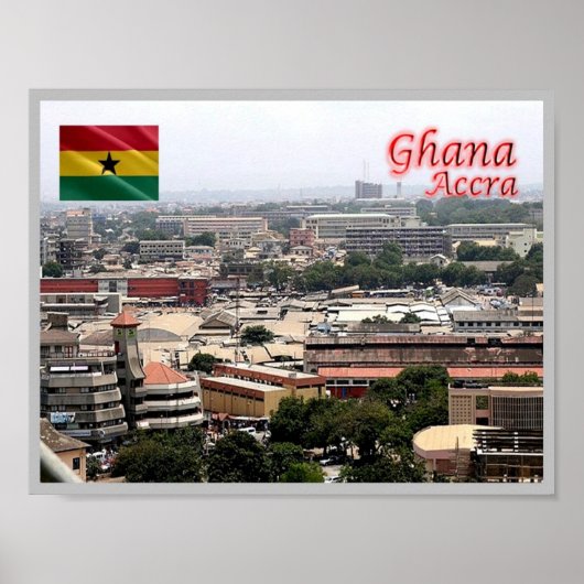 Ghana - Accra North - Poster (Vorne)