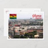Ghana - Accra North - Postkarte (Vorne/Hinten)