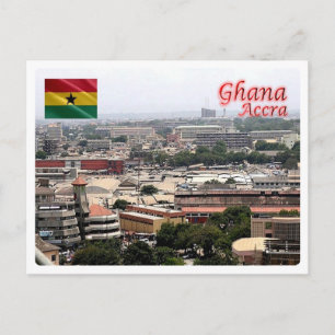 Ghana - Accra North - Postkarte