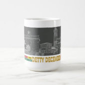 Ghana Adinkra Farn Kaffeetasse (Mittel)