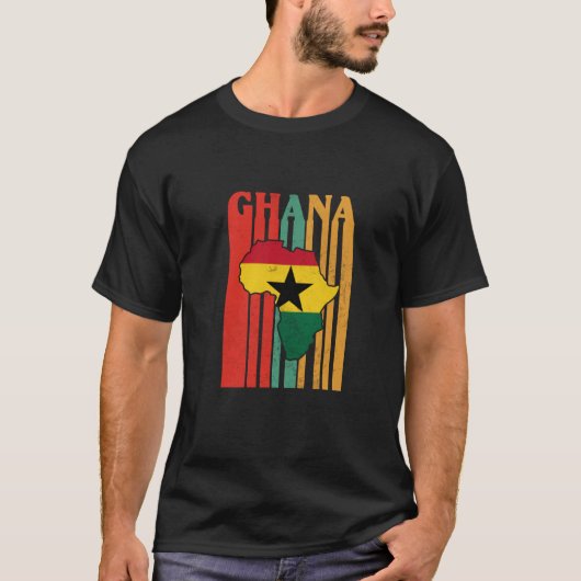 Ghana African Pride And Heritage T-Shirt (Vorderseite)