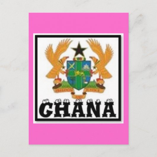 Ghana (Afrika) Postkarte (Vorderseite)