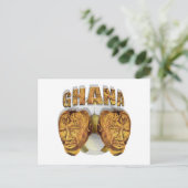 Ghana Antiker Fußball Kofi KolKalli Geschenke Postkarte (Stehend Vorderseite)