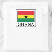 Ghana-Aufkleber Rechteckiger Aufkleber (Tasche)