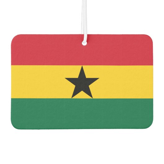 Ghana Autolufterfrischer (Vorderseite)