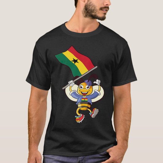 Ghana Bee T-Shirt (Vorderseite)