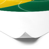 Ghana - Black Stars Football Poster (Ecke)