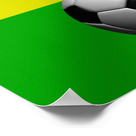 Ghana Black Stars Fußball-Fahne Poster (Ecke)