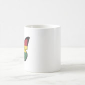 Ghana Butterfly Flag Kaffeetasse (Mittel)