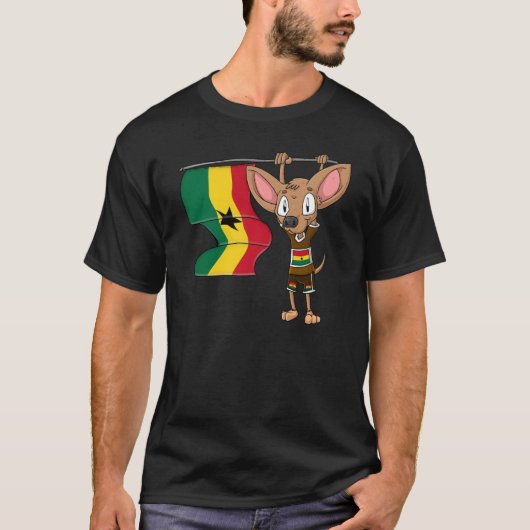 Ghana Chihuahua T-Shirt (Vorderseite)