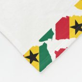 GHANA Christlich Scripture LIEBE Fleecedecke (Ecke)