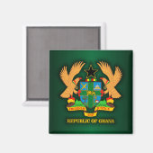 Ghana COA Magnet (Vorderseite/Rückseite)