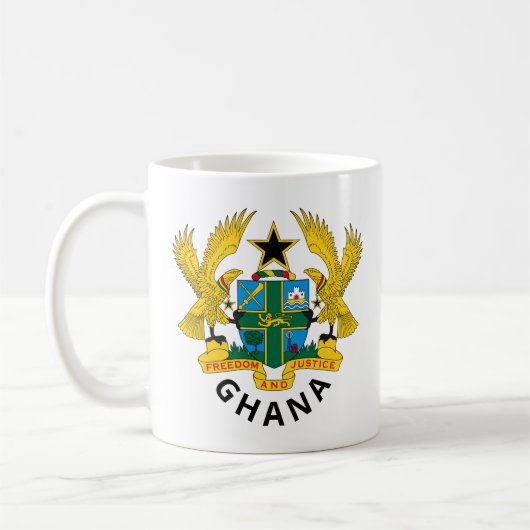 Ghana Coffee Tasse (Links)