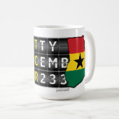 Ghana Detty Kaffeetasse (VorderseiteRechts)