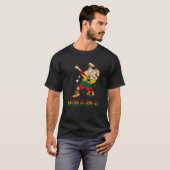 Ghana Dog Ghana Flag Ghanese Pride Ghana Football T-Shirt (Vorne ganz)