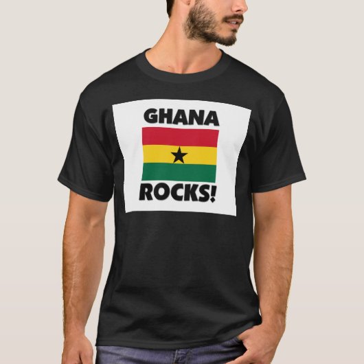 Ghana-Felsen T-Shirt (Vorderseite)