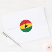 Ghana Fisheye Flag Sticker (Umschlag)