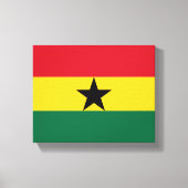 Ghana Flag Afrika Leinwanddruck (Vorderseite)