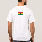 Ghana Flag Afrika T-Shirt (Rückseite)