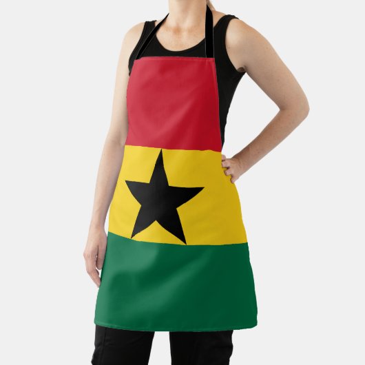 Ghana-Flag All-over-Print-Schürze Schürze (InSitu)