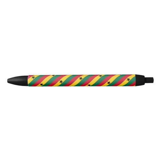 Ghana Flag Ballpoint Pen Kugelschreiber (Vorderseite)