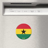 Ghana Flag Charming Patriotic Magnet (In Situ (Geschirrspüler))