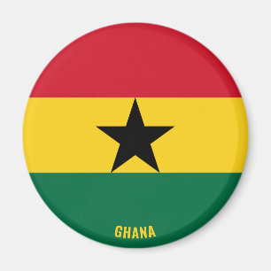 Ghana Flag Charming Patriotic Magnet