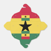 Ghana Flag Emblem Geschenkschachtel (Ungefaltet)