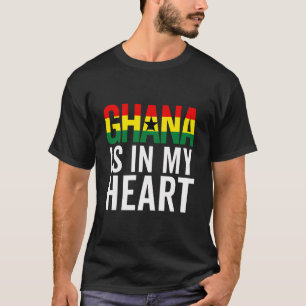 Ghana Flag für Männer Frauen Ghanaischer Stolz Roo T-Shirt