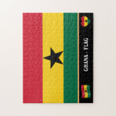 Ghana Flag / Ghana Land / Ghana Puzzle (Vertikal)