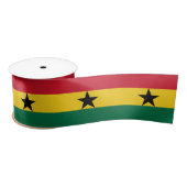 Ghana Flag & Ghana Reise, Urlaub/Sport Satinband (Spule)