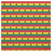Ghana Flag & Ghana Trendy Fabric /mode Stoff (Muster)