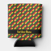 GHANA FLAG | Gott segne | PERSONALISIERT | Ghanais Dosenkühler (Vorderseite)