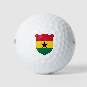 Ghana Flag Grand Patriotic Golfball