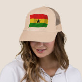 Ghana Flag Hat Truckerkappe (Beispiel)