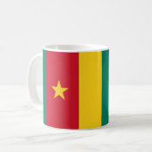 Ghana Flag Keramik Tasse (Vorderseite Links)