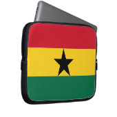 Ghana Flag Laptop Sleeve (Vorne Rechts)