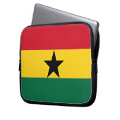 Ghana Flag Laptop Sleeve (Vorderseite Links)