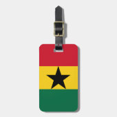 Ghana Flag Luggage Tags Gepäckanhänger (Vorderseite vertikal)