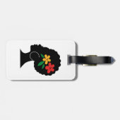 Ghana Flag Luggage Tags Gepäckanhänger (Rückseite horizontal)