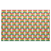 GHANA FLAG Map Kontur Stoff (Fat Quarter (45,7 x 55,9 cm))