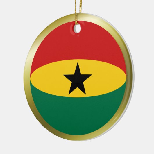 Ghana Flag Ornament (Links)