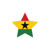 Ghana Flag Paper Teller
