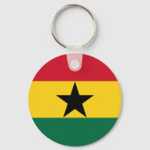 Ghana Flag Schlüsselanhänger (Vorderseite)