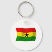 Ghana Flag Schlüsselanhänger (Vorderseite)