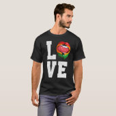 Ghana Flag Soccer Fan Liebe Ghanaian T-Shirt (Vorne ganz)
