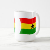 Ghana Flag Tasse (VorderseiteRechts)