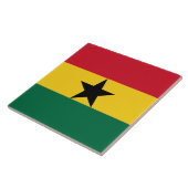 Ghana Flag Tile Fliese (Seite)