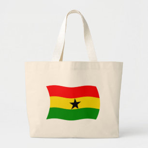Ghana Flag Tote Bag Jumbo Stoffbeutel