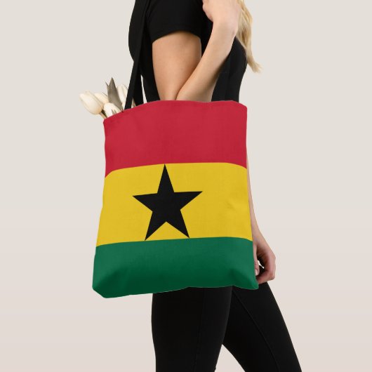 Ghana flag Tote Tasche (Von Nahem)